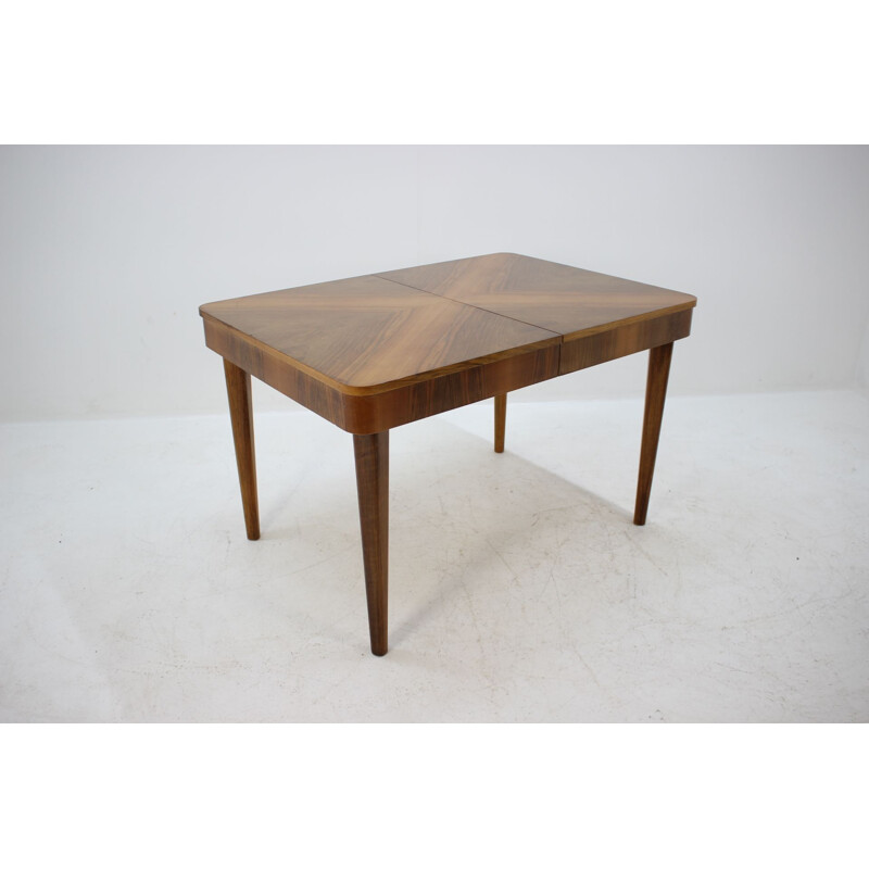 Vintage table for UP Zavody in walnut 1960