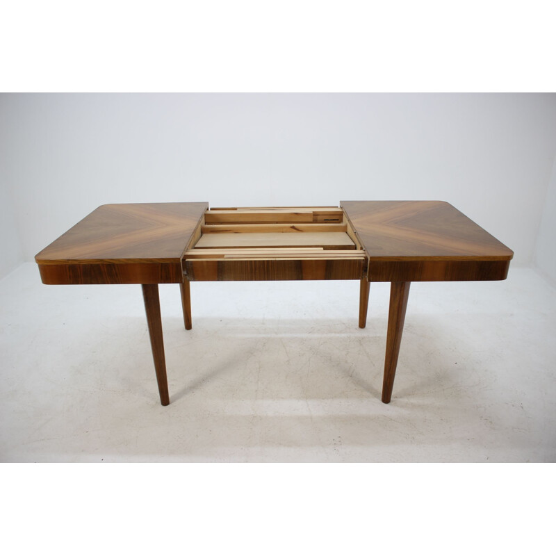 Vintage table for UP Zavody in walnut 1960