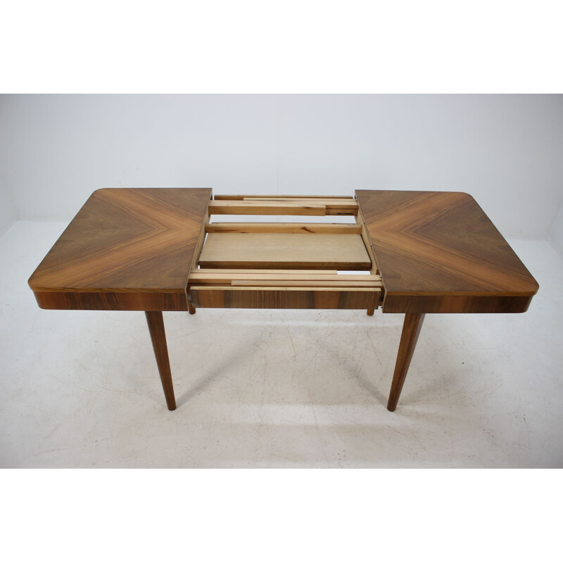 Vintage table for UP Zavody in walnut 1960