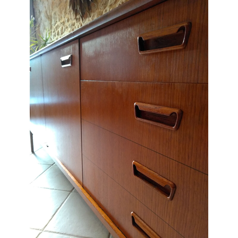 Vintage scandinavian sideboard for LB in wood 1960