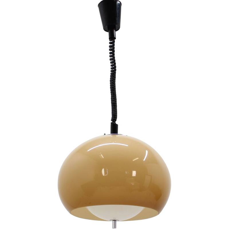 Vintage pendant light by Harvey Guzzini for Meblo,1970