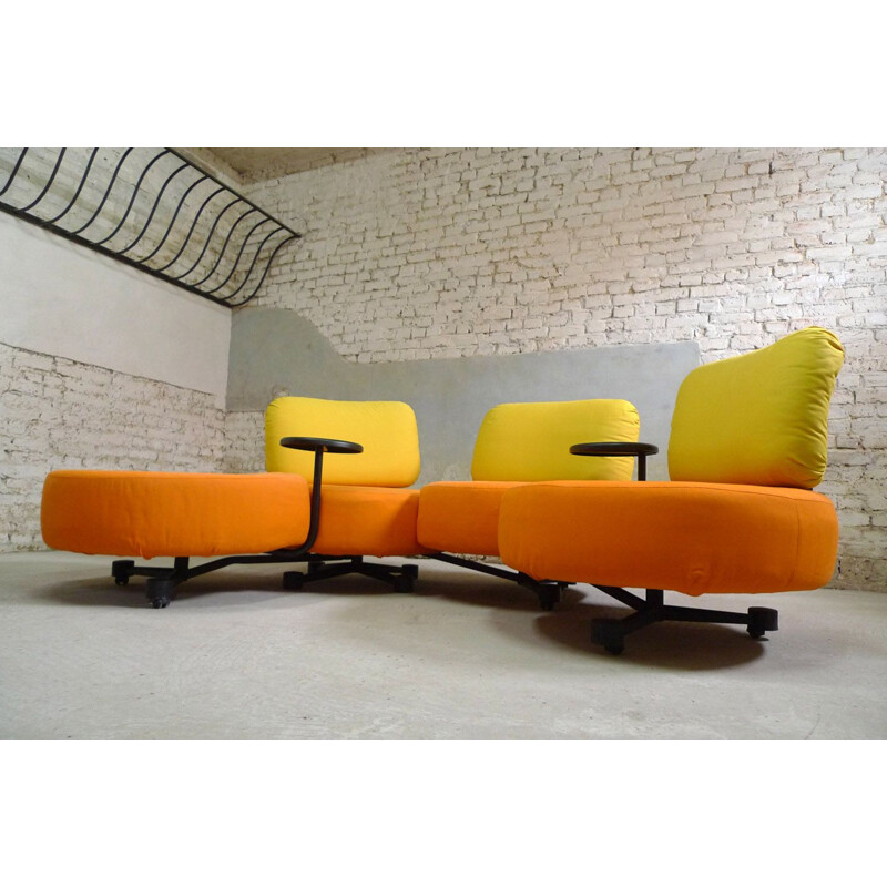 Vintage modular sofa 1980