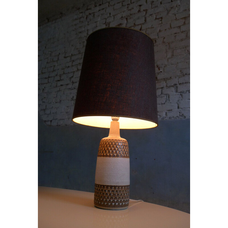 Lampe vintage en grès pour Soholm Stentoj 1960