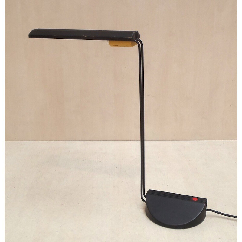 Vintage gegoten aluminium bureaulamp van Barbieri en Marianelli, 1980