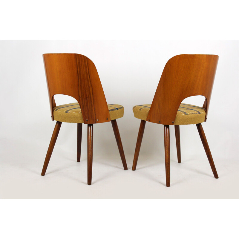 Set of 4 vintage dining chairs by Oswald Haerdtl for Tatra, 1960s