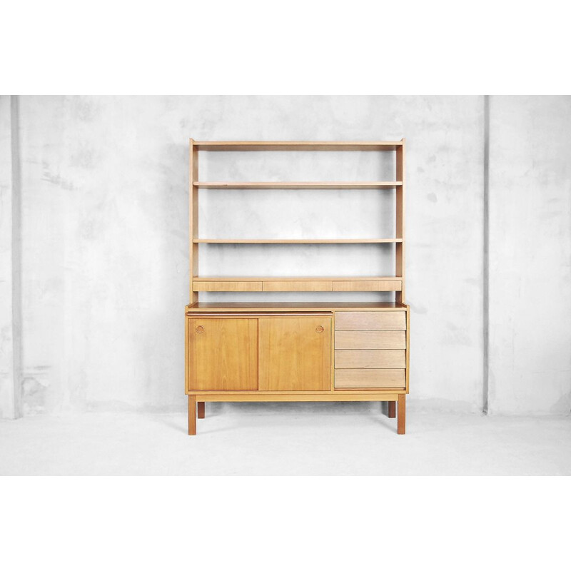 Vintage bookcase in teak Sweden 1960s