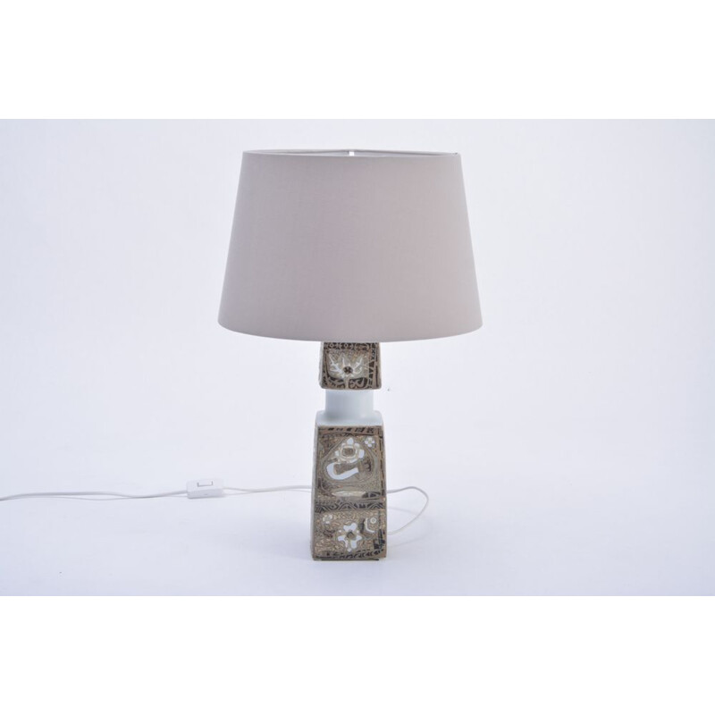 Vintage Table Lamp by Nils Thorsson for Fog & Morup, 1960s