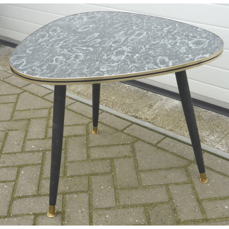 Wooden and formica coffee table - 1950s
