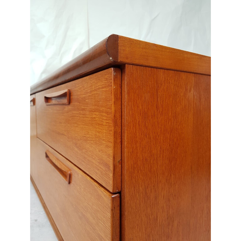 Vintage sideboard Danish Scandinavian design Media Credenza