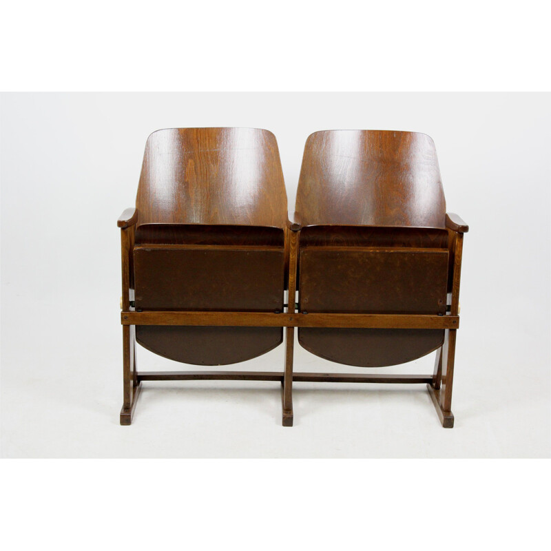 Vintage cinema two-seater from TON