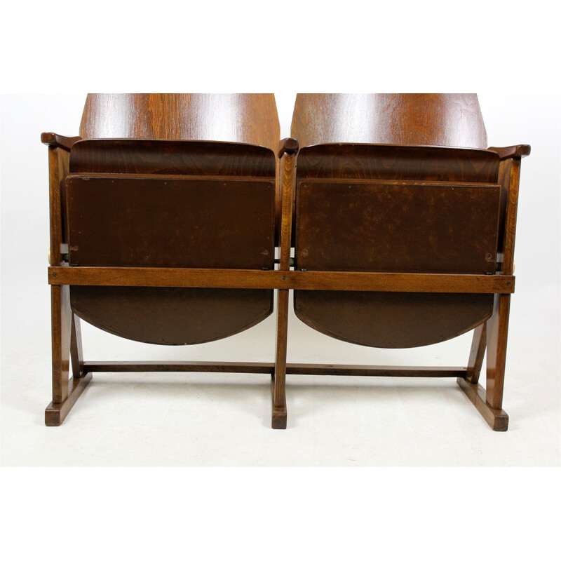 Vintage cinema two-seater from TON