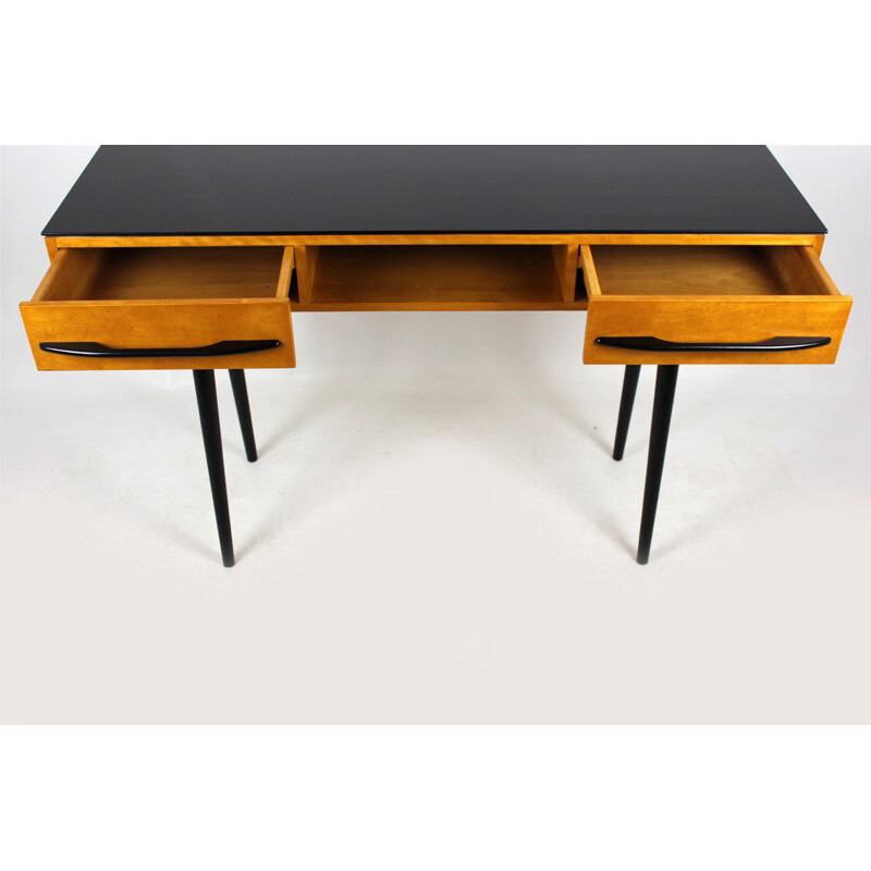 Vintage desk by Mojmír Požár for UP Bučovice