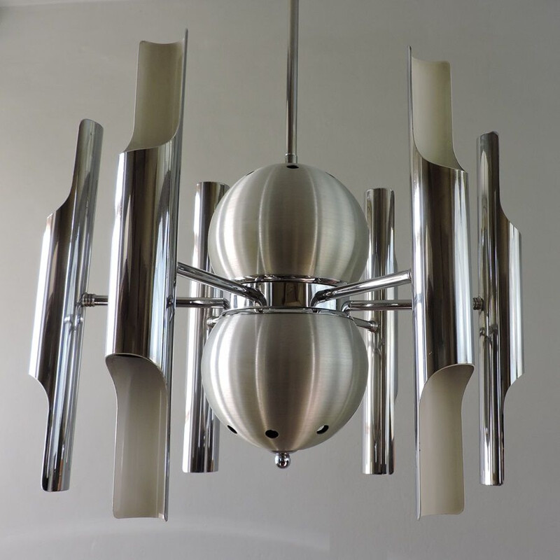 Vintage chandelier Goffredo Réggiani Italy 1970