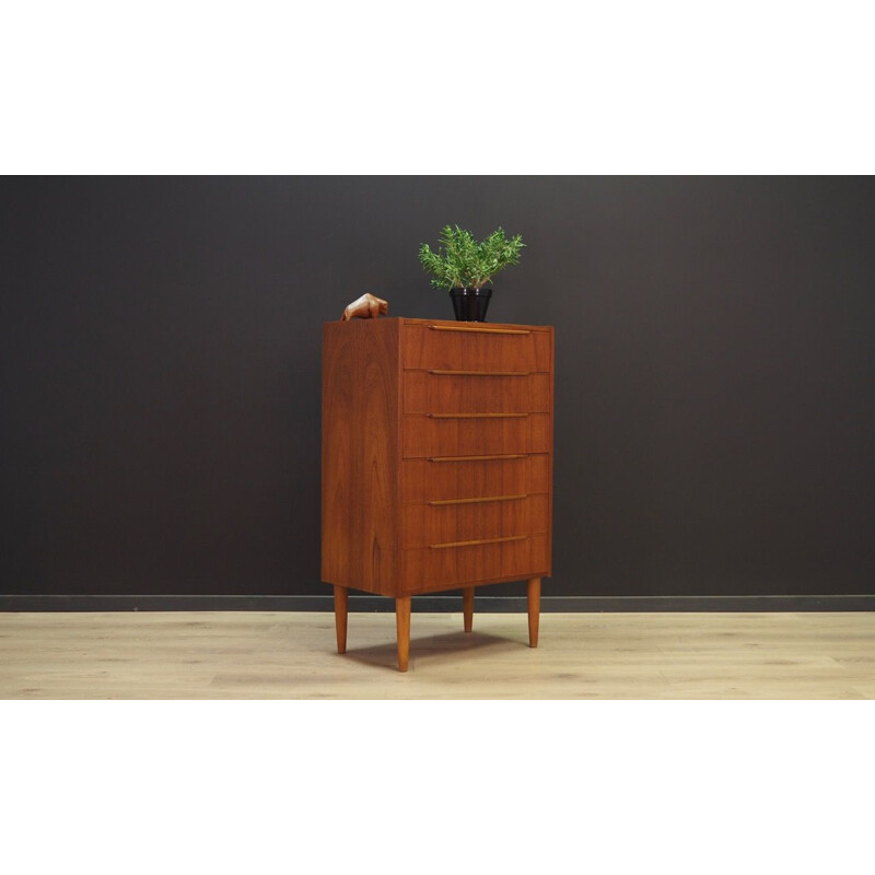 Vintage chest of drawers in teak Denmark 1960-70s