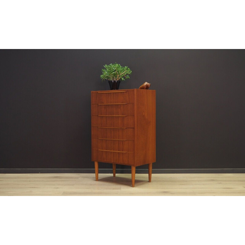 Vintage chest of drawers in teak Denmark 1960-70s