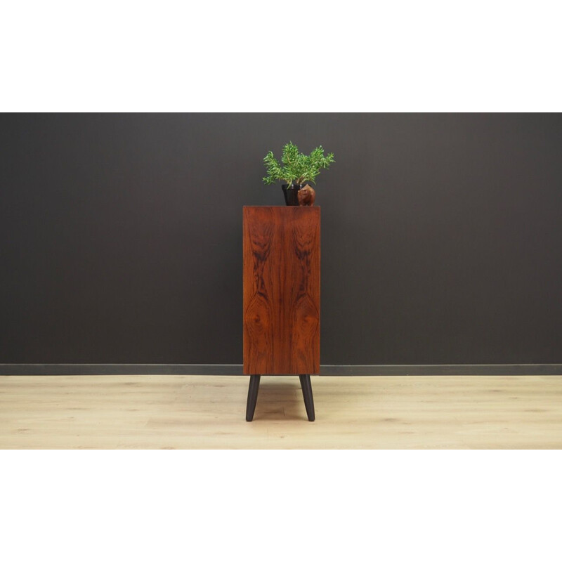 Vintage scandinavian chest of drawers in rosewood 1970
