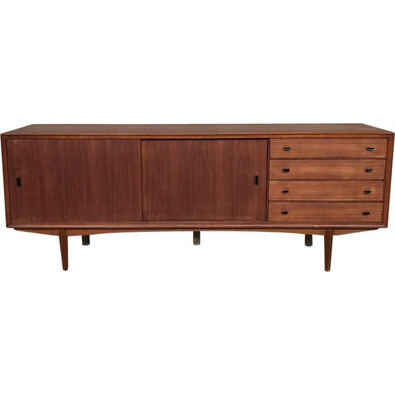 Vintage Scandinavian teak sideboard 1950