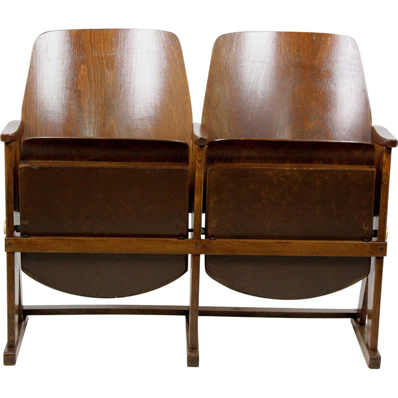 Vintage cinema two-seater from TON