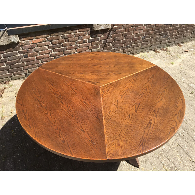Table vintage pour T Spectrum en bois de chêne 1960
