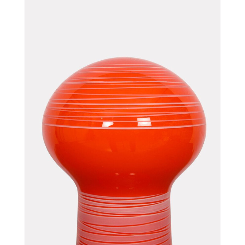 Lampe vintage en verre République tchèque 1970s