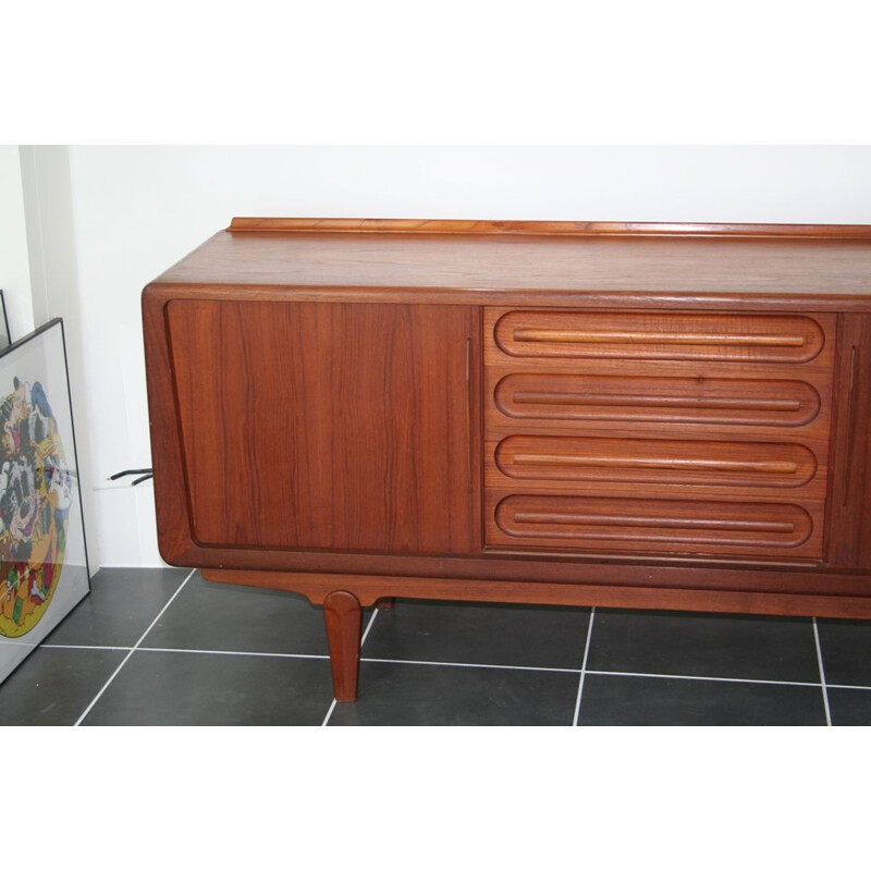 Enfilade vintage en teck d'Arne Vodder pour Vamo Sonderborg Scandinave 1960