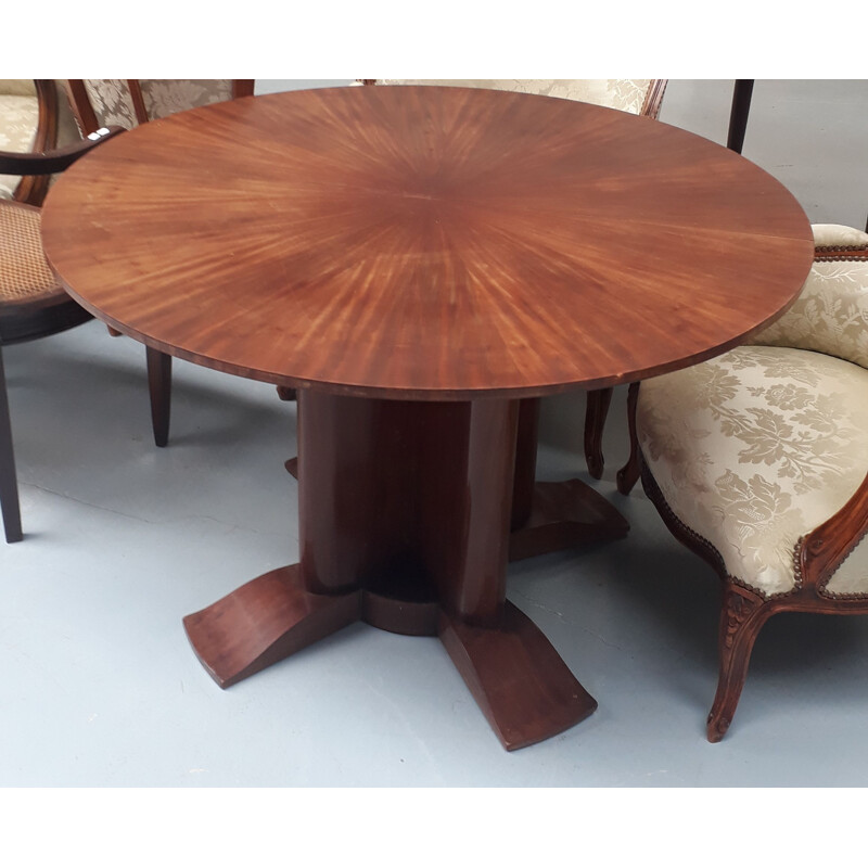 Vintage dining set for DIM in mahogany 1930
