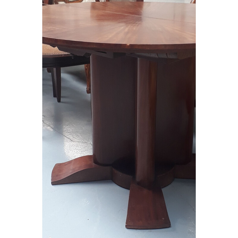 Vintage dining set for DIM in mahogany 1930