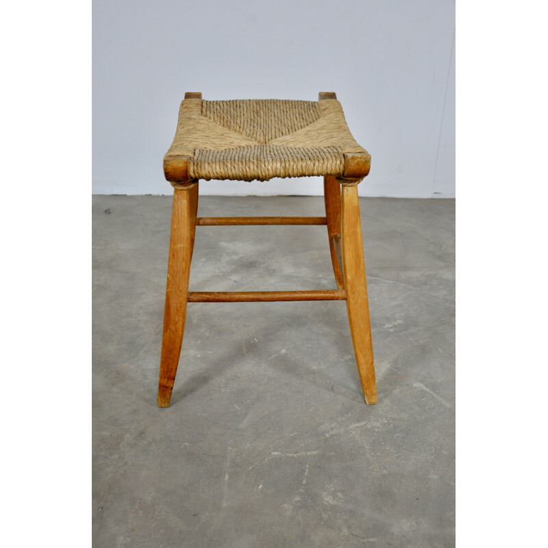 Vintage Scandinavian stool 1970s