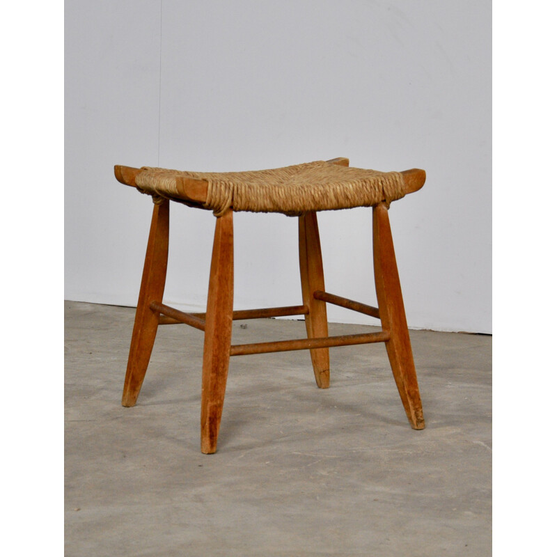 Vintage Scandinavian stool 1970s
