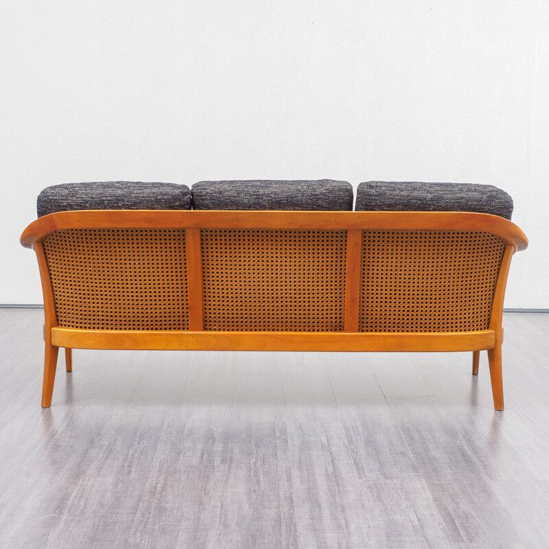 Vintage Wilhelm Knoll 3 seater sofa 1950s
