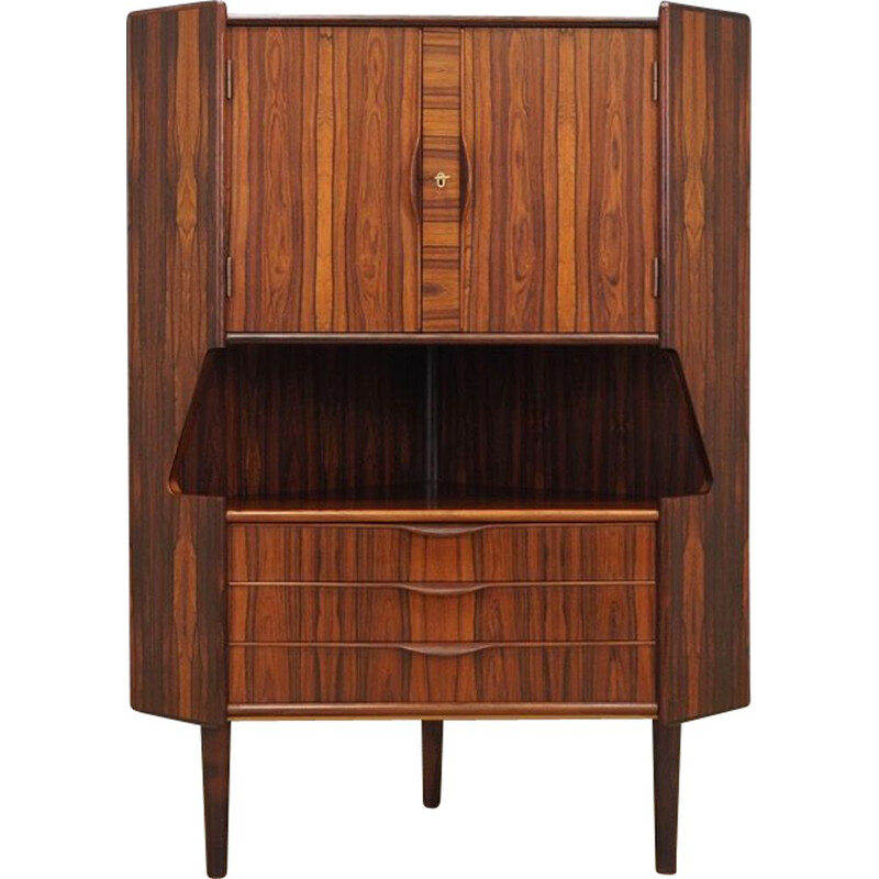 Vintage corner highboard in rosewood by Gunni Omann for Omann Jun 1960-70s