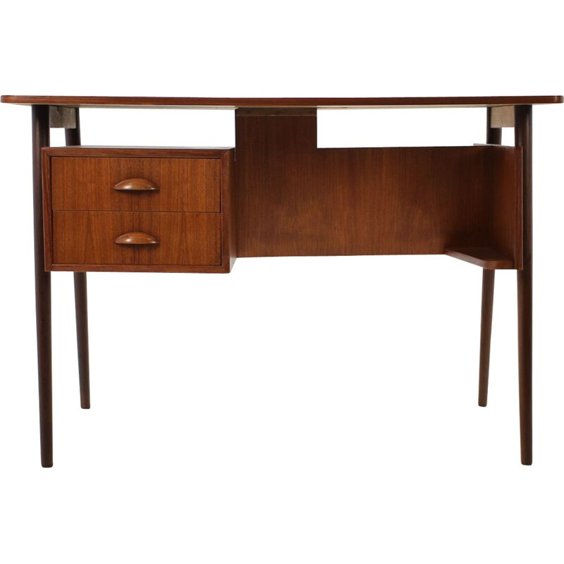 Bureau vintage en teck danois des années 1960 