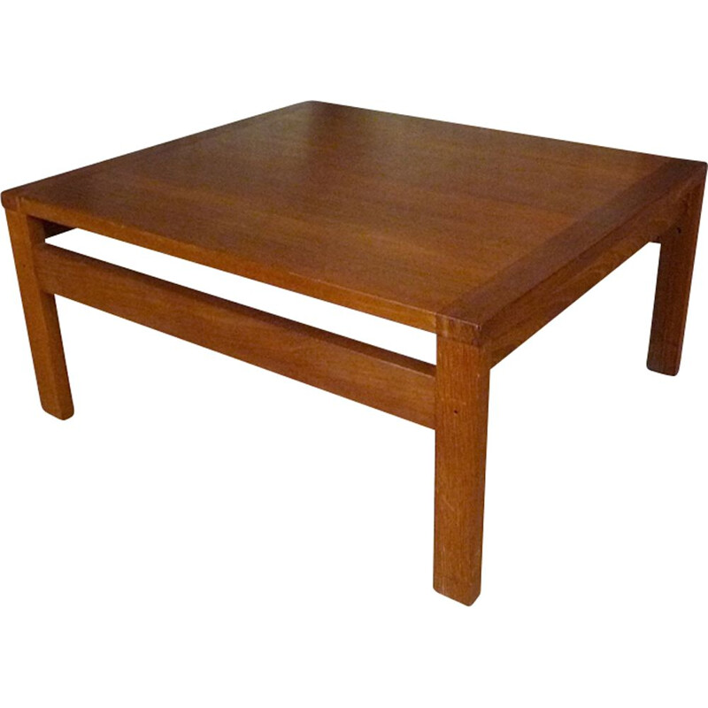 Vintage Coffee Table in teak by Ole Gjerlov-Knudsen & Torben Lind for France & Søn, Denmark 1960s