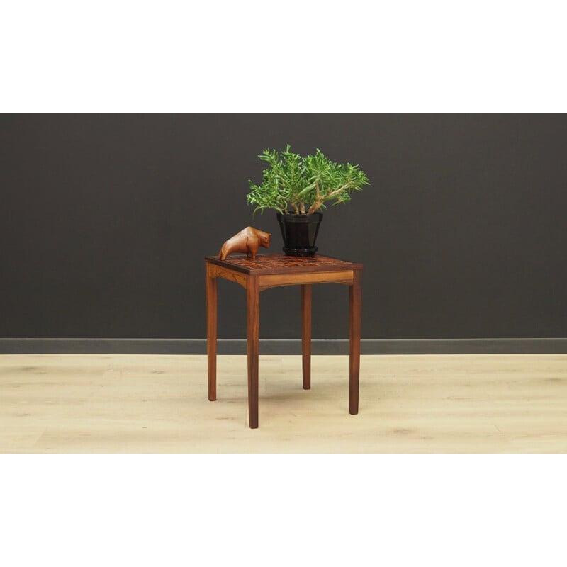 Vintage rosewood side table 1960