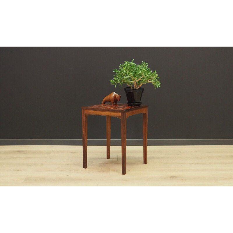 Vintage rosewood side table 1960