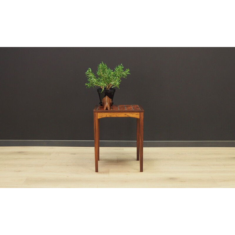 Vintage rosewood side table 1960