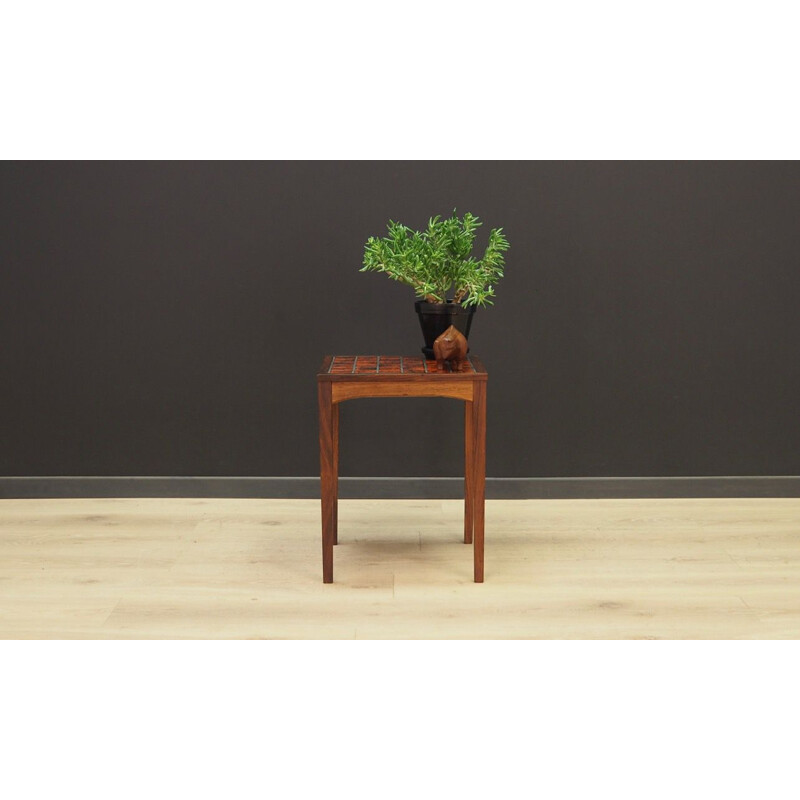 Vintage rosewood side table 1960