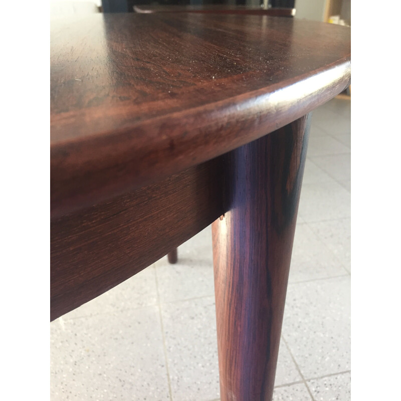 Vintage extendable table for MSE Mobler Denmark Torring in rosewood