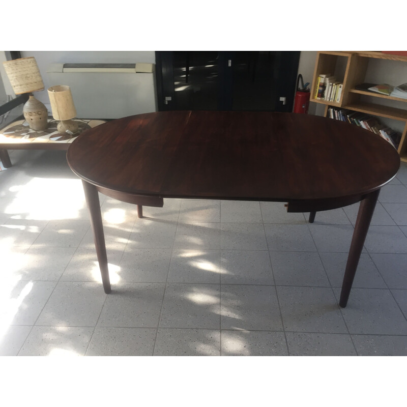 Vintage extendable table for MSE Mobler Denmark Torring in rosewood