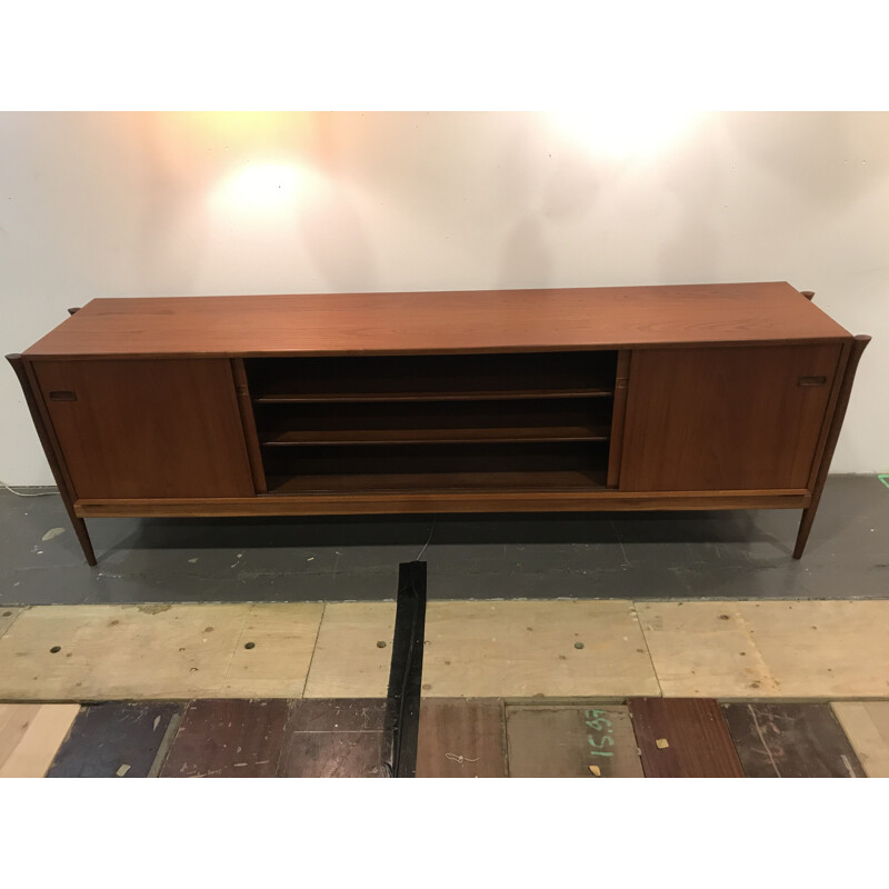 Vintage sideboard in teak Finn Juhl for Samcom Denmark 1960 