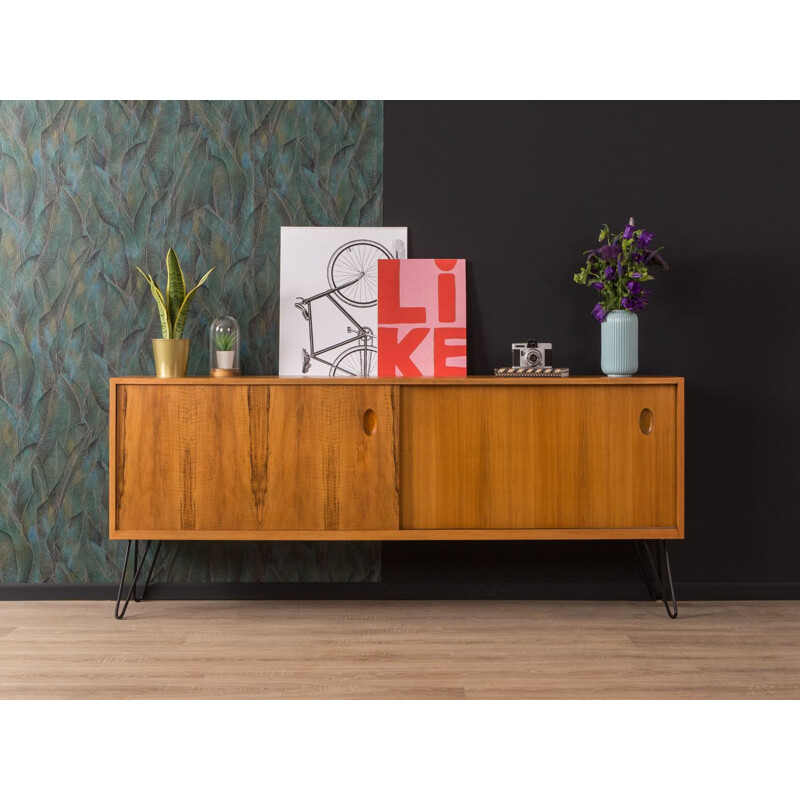 Vintage sideboard in walnut by Georg Satink for WK Möbel Germany 1950s