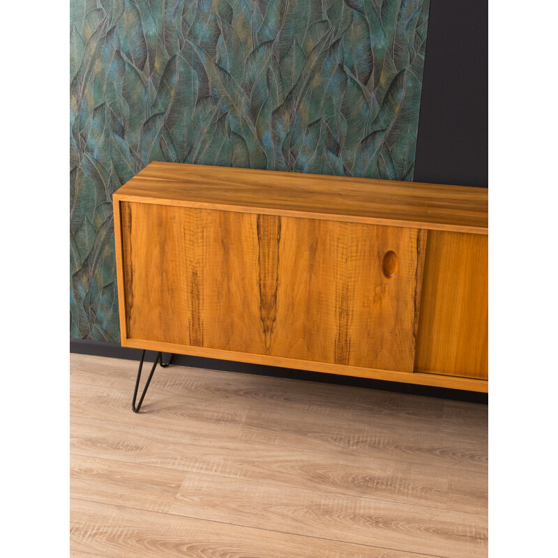 Vintage sideboard in walnut by Georg Satink for WK Möbel Germany 1950s