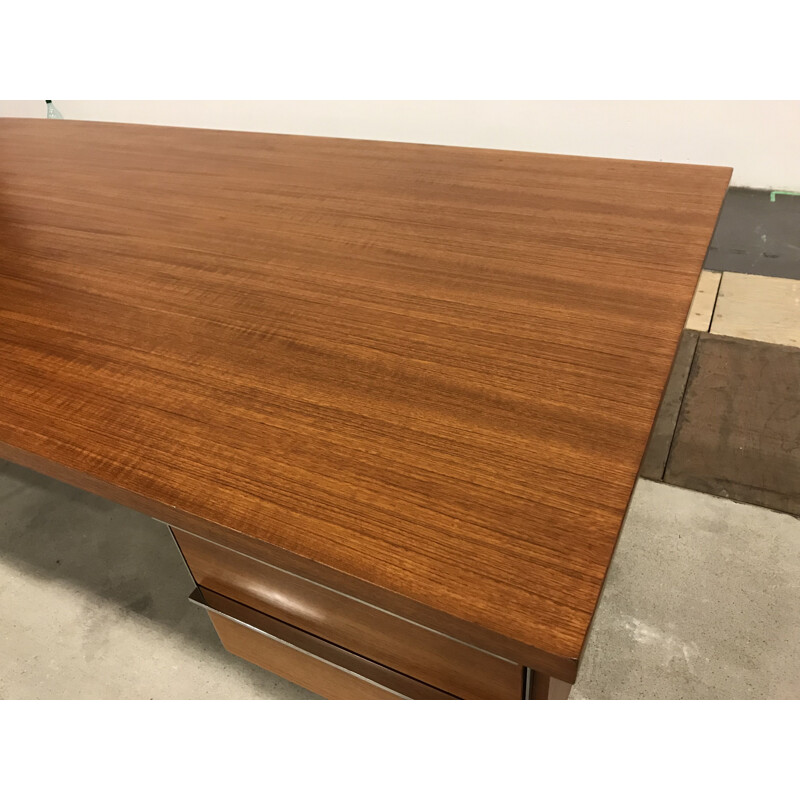 Vintage desk in teak by Alain Richard 1960