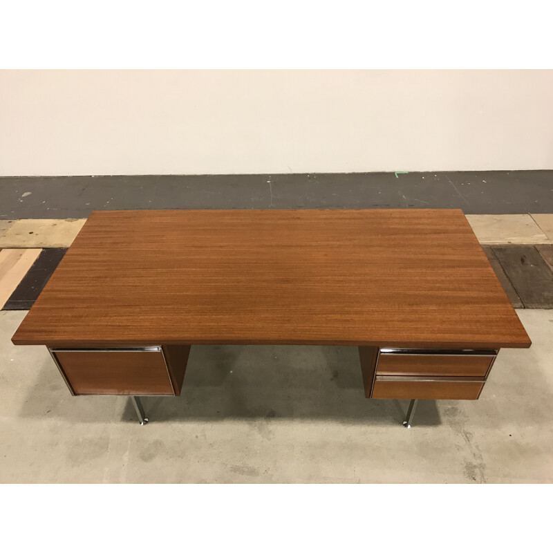 Vintage desk in teak by Alain Richard 1960