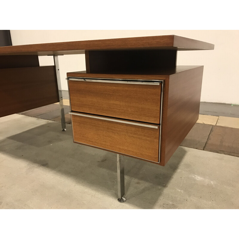 Vintage desk in teak by Alain Richard 1960