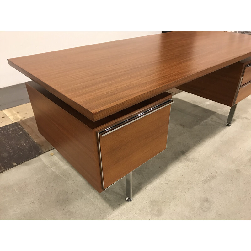 Vintage desk in teak by Alain Richard 1960