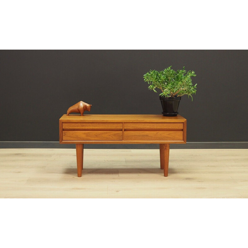 Vintage Scandinavian chest of drawers in teak from the 60s