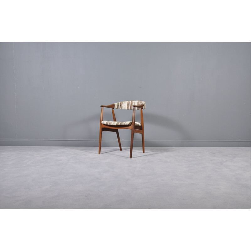 Vintage armchair Model 213 for Farstrup Møbler in teak and fabric 1960