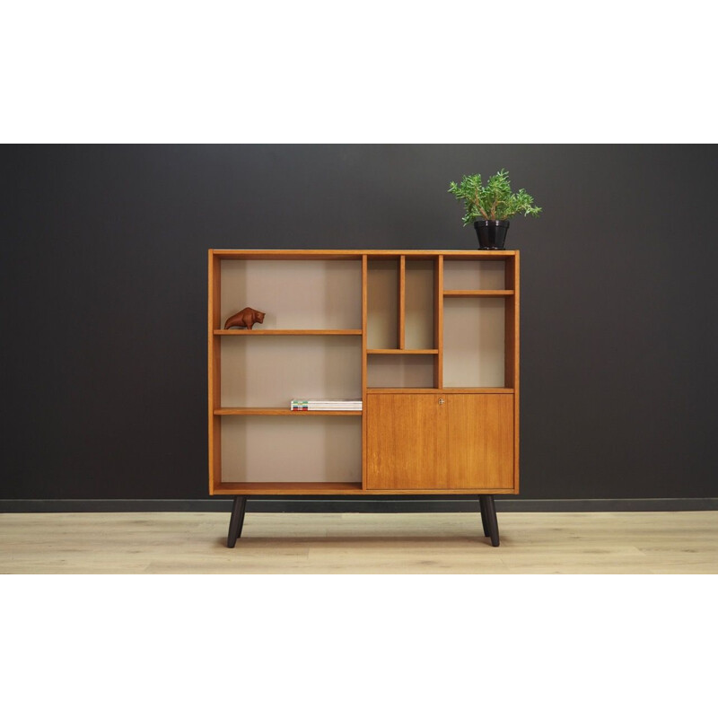 Vintage Danish teak bookcase