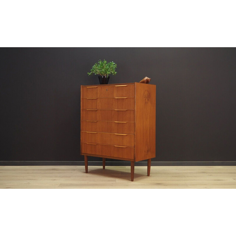Vintage chest of drawers in teak Danish design